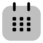 Calendar Cells SVG Icon